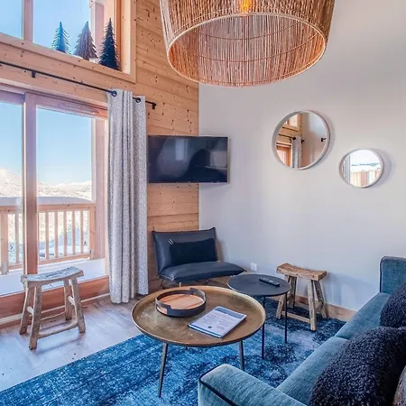 Superbe Duplex 3* Avec Prestations Hotelieres, Pied De Pistes, Parking, Wifi - Fr-1-356-378 Chalet Les Avanchers